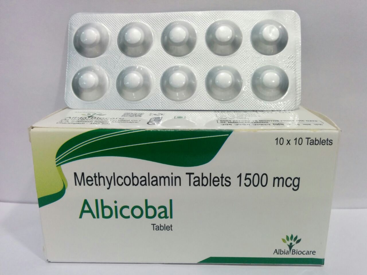 ALBICOBAL TAB. | Methylcobalamin 1500mcg ALBICOBAL TAB. | Methylcobalamin 1500mcg